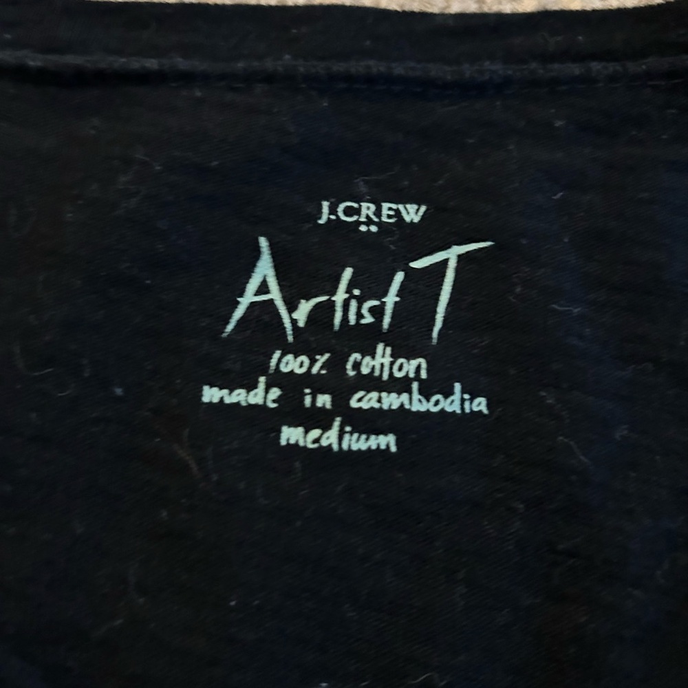 Large J. Crew Black Top - Picture 2 of 2